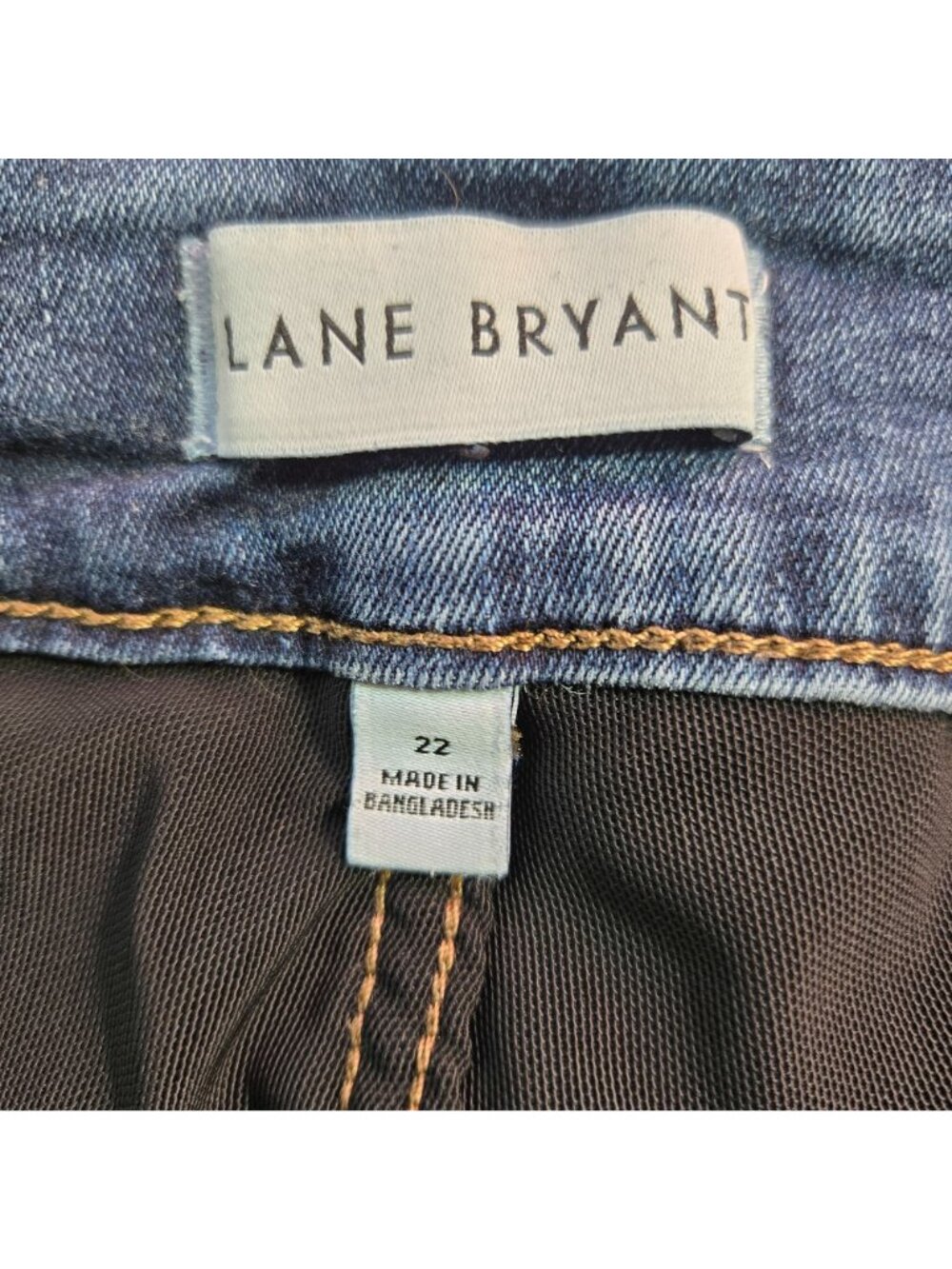 Lane Bryant Flex Magic Waistband Tighter Tummy High-Rise Bootcut Jeans Plus 22 - Picture 9 of 11